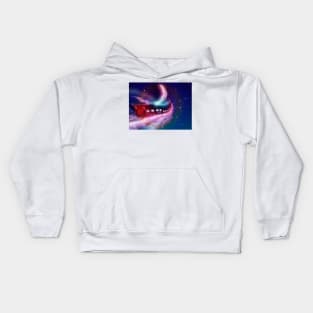 Voyage to the Moon Kids Hoodie